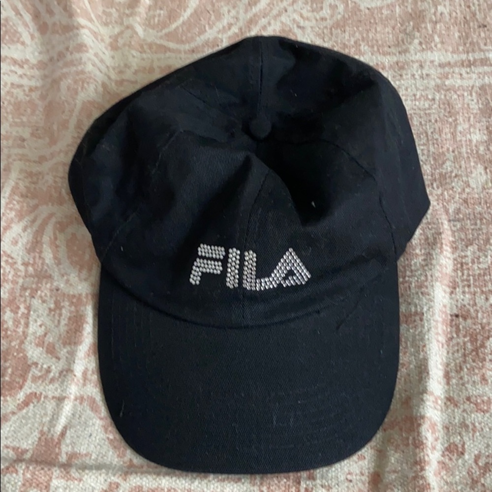Fila gem studded hat